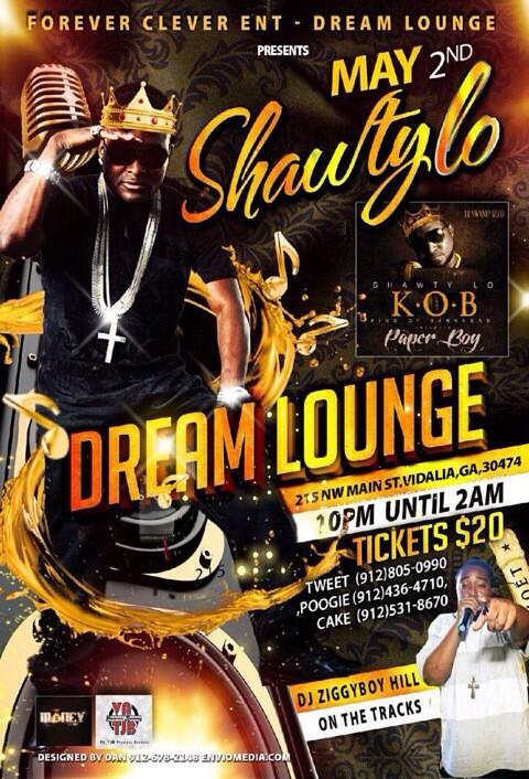 2610D4LMOVEMENT's tweet photo. Tomorrow Friday May2nd @THATSSHAWTYLO performing live at club dream lounge 215 west Main Street Vidalia,Georgia 30474 http://t.co/dvgoi2Mhex