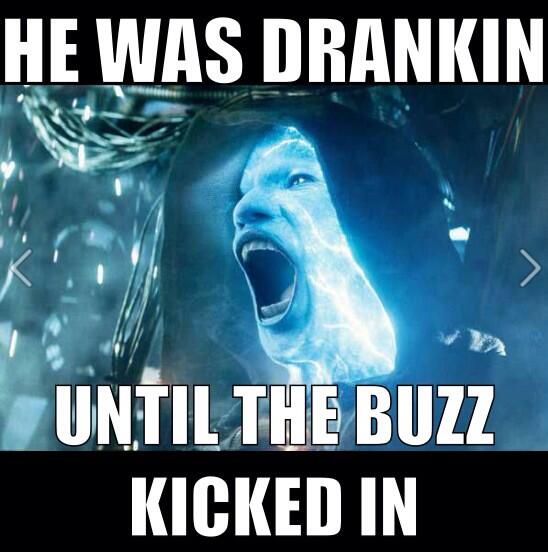 gettingthatbuzz's tweet image. &quot;I&apos;m blue da ba dee da ba #buzz #buzzing #buzzmode #electro #Spiderman2Premiere #SpiderMan