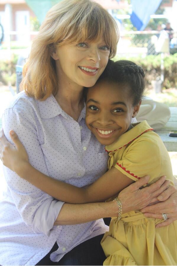 Frances_Fisher's tweet photo. Sweet @Na_Dej #Resurrection #ResurrectionABC S1 Finale 5/4 http://t.co/iBkWDOkiBH