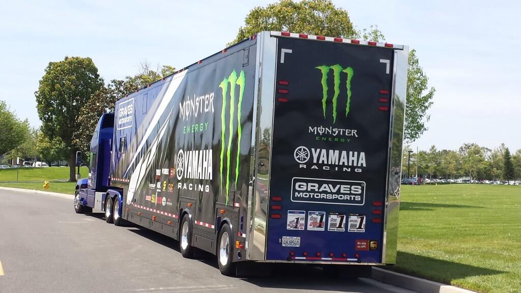 Monster Energy Truck and Trailer 