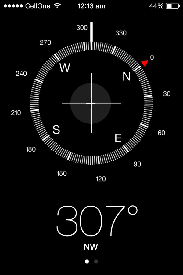 uncomsetsu31's tweet image. Open #Compassapp.Calibrate.Turn #iphone upside down &amp;amp; rotate on your chair! It's showing wrong! @iPhoneTeam @iosbugs
