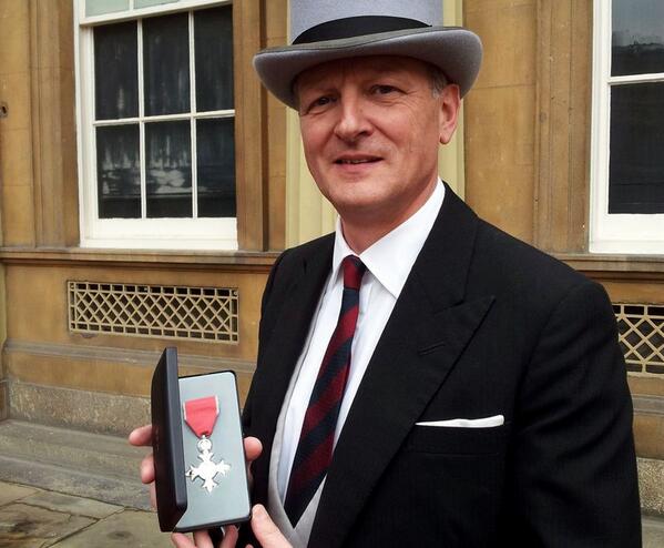 Congratulations to @PentathlonGB's <a href="/DominicMahony/">Dominic Mahony OLY</a> who was presented with his MBE today bit.ly/1mivsY7