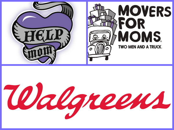 Walgreens on Nord Avenue partnered with us as a collection point for Movers for Moms! #MoversforMoms #MothersDay