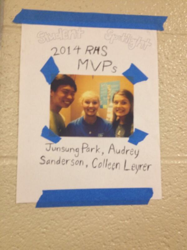 cleyrer865's tweet photo. It's official: your 2014 RHS MVPs are... http://t.co/tTxqvUYKAw