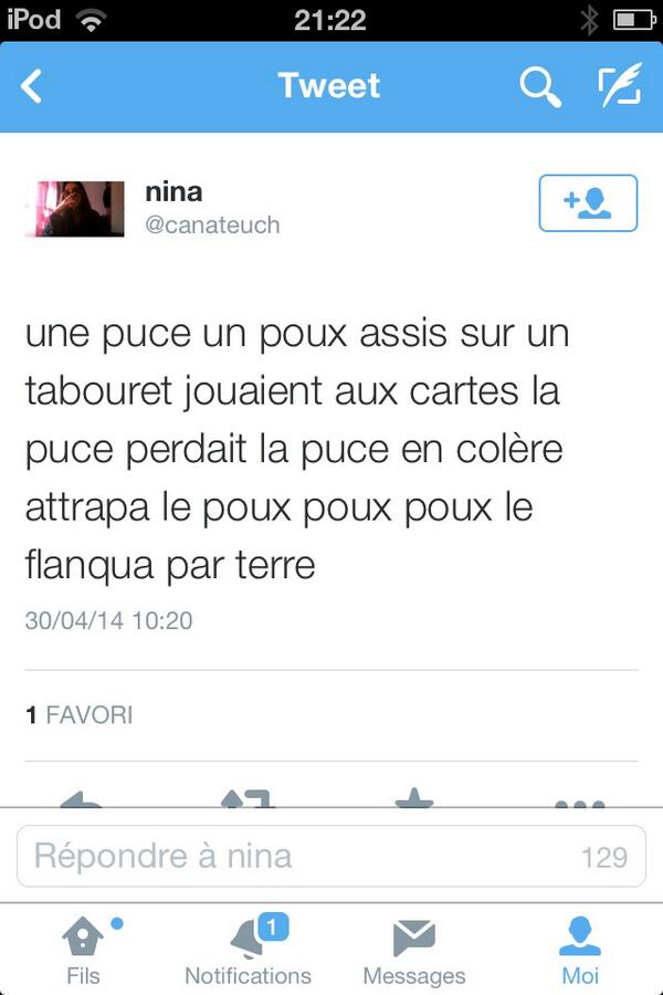 Top_Screens1's tweet photo. La chanson du poux et de la puce http://t.co/mYpz497KEd