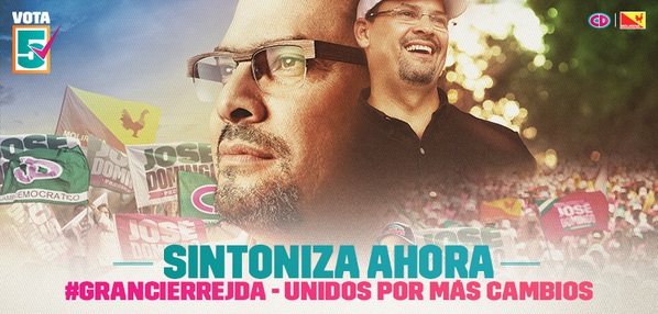 Transmisión en vivo por josedomingo2014.com

#GranCierreJDA
#Vota5