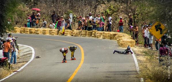loadedboards's tweet photo. #DustinHampton leads race organizer @LeonMoreno in the final heat at #LagunaDH! Event recap: 
http://t.co/Fo1LxcnbwC http://t.co/CYm5VjulFp