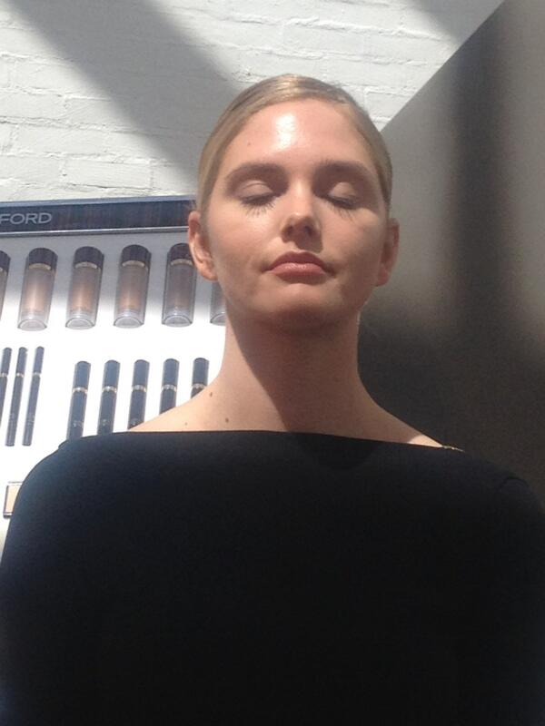 totallydanawood's tweet photo. Tom Ford's keen on cheek contour, and after today's @TOMFORDINTL fall preview, I'm on board. #TFFACESCULPT @brides http://t.co/M7Kz7uxoU3