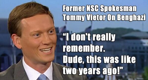 Dude! Hillary Clinton hires Tommy Vietor for Benghazi spin