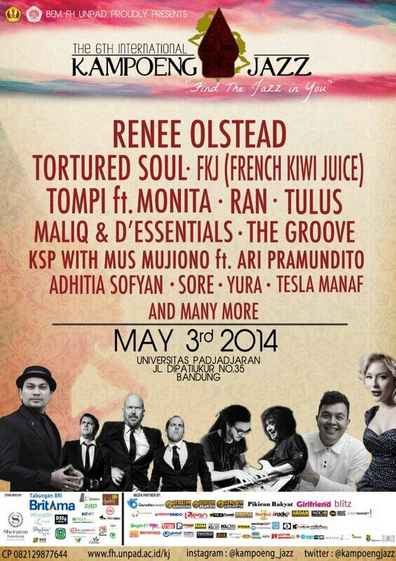 Seru2an sabtu siang besok bareng <a href="/AriPramundito/">Ari Pramundito</a> di @KAMPOENGJAZZ Bandung....dan masih banyak yg seru2 lainnya.