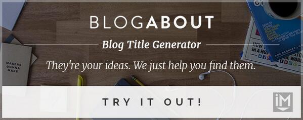 Impactbnd's tweet photo. All the #blog ideas you'll ever need ---> http://t.co/DuS6KYW0hO #blogaboutapp http://t.co/S7C9MwSQ8f
