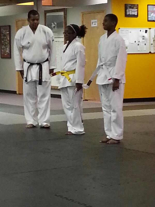 1sweets1's tweet photo. Congratulations Ja'Shaun (yellow) and Vernon (white) on your belt testing. So proud of you both!! @KCIntegrityMA http://t.co/GcgE3KRVUB