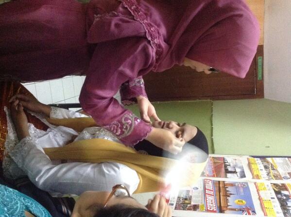 XA3_60's tweet photo. Makeup nihh @OSIS60JKT #SPECTRUM2014 http://t.co/XvJ5zbzH2y
