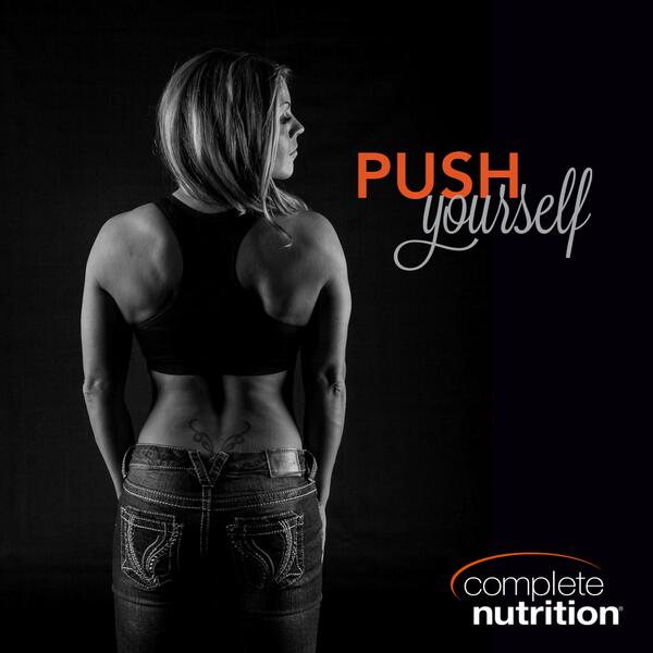 Take your workouts to the next level to be stronger than you've ever been. #CompleteNutrition