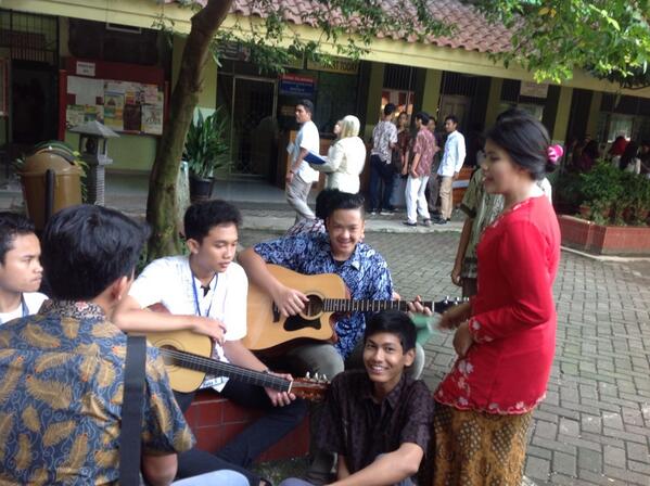 XA3_60's tweet photo. Nih latihannyaaaaa @OSIS60JKT #SPECTRUM2014 http://t.co/v8ub5iEnxl