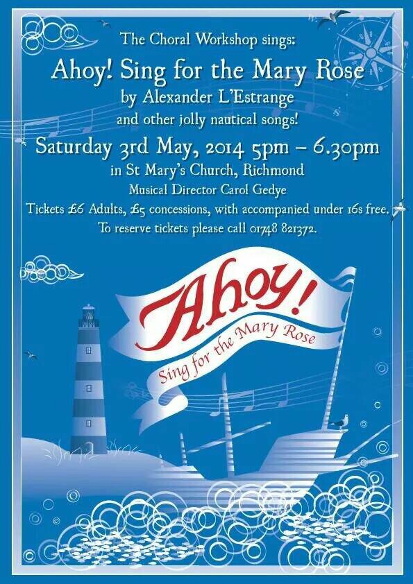 Should be a great concert. Don't forget to get a ticket.