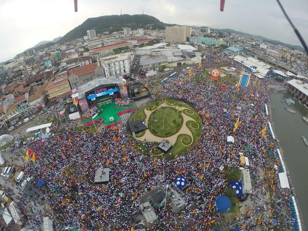 El #GranCierreJDA ya está siendo considerado el mayor cierre de campaña de la historia de nuestro país. #Vota5
