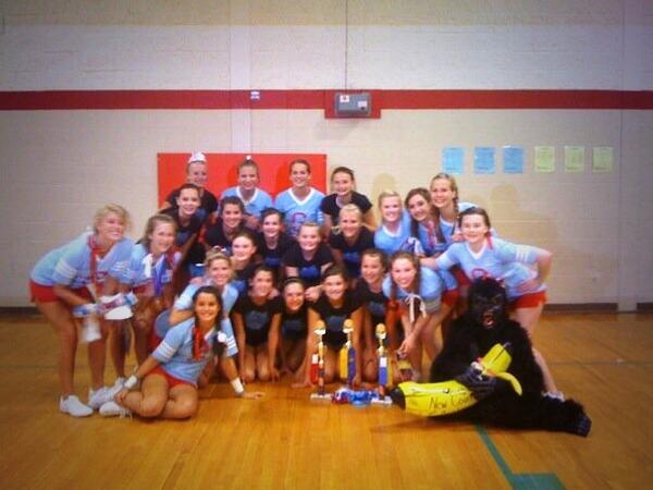 glendale_cheer's tweet photo. The #ghscheer gorilla costume tradition continues! http://t.co/iJuTjSF1PH