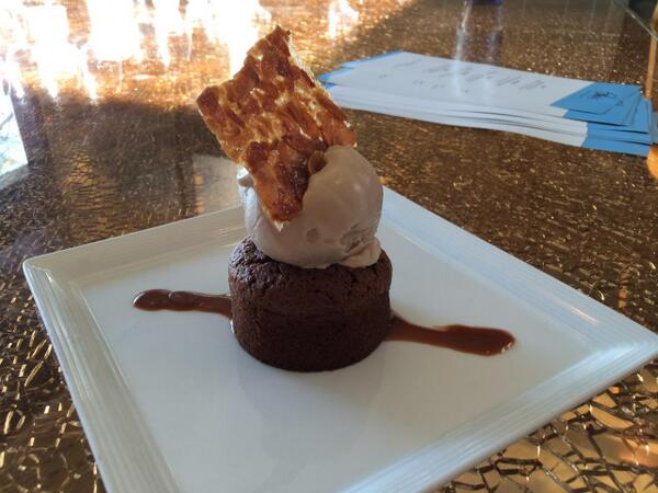 This week's Prix-fixe menu features #chocolate fondant. Need we say more?