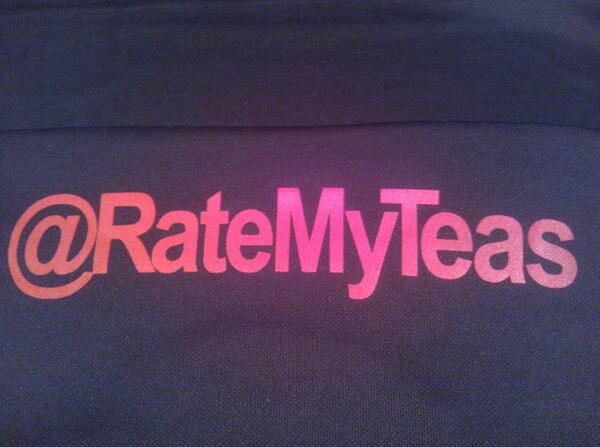 Ratemyteas's tweet photo. COMPETITION TIME - RT to be in the draw to win a limited edition and exclusive @Ratemyteas t-shirt!! #inittowinit http://t.co/g6EyIrpsxQ