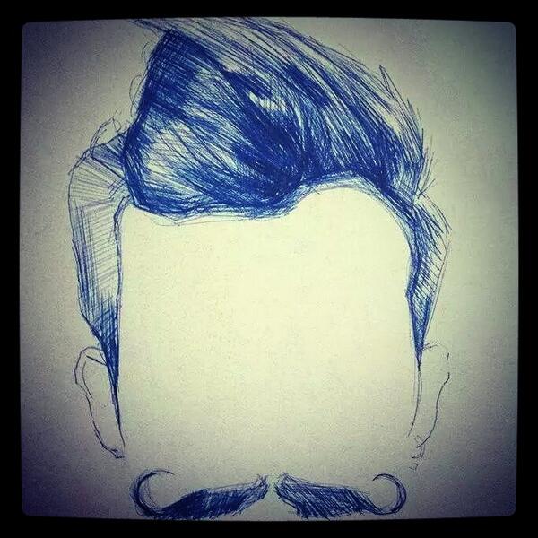 Kendimi buldum sonunda ahh bıyıklarım!!!