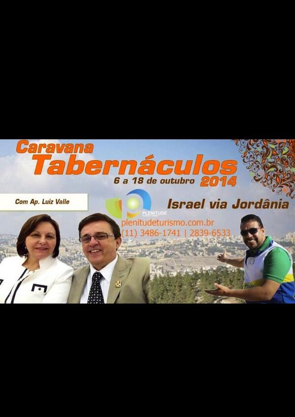 Apostolo_Valle's tweet photo. @ReneTerraNova @ICEJ_BRASIL Subiremos p/ adorar o Senhor dos Exércitos, para celebrar a festa das cabanas. Zac 14:16 http://t.co/9hpl3RbbyK