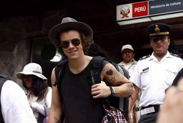 Caffeinebinger's tweet image. @Harry_Styles #HarryIsPeruvian