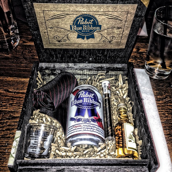 Gentleman's care package #Pabst