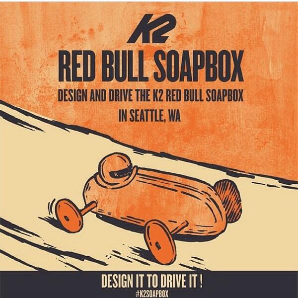 seanpettit's tweet photo. Design the @k2skis #K2soapbox racer at the @redbull Soap Box Derby this summer! http://t.co/AbCAiQHSVg