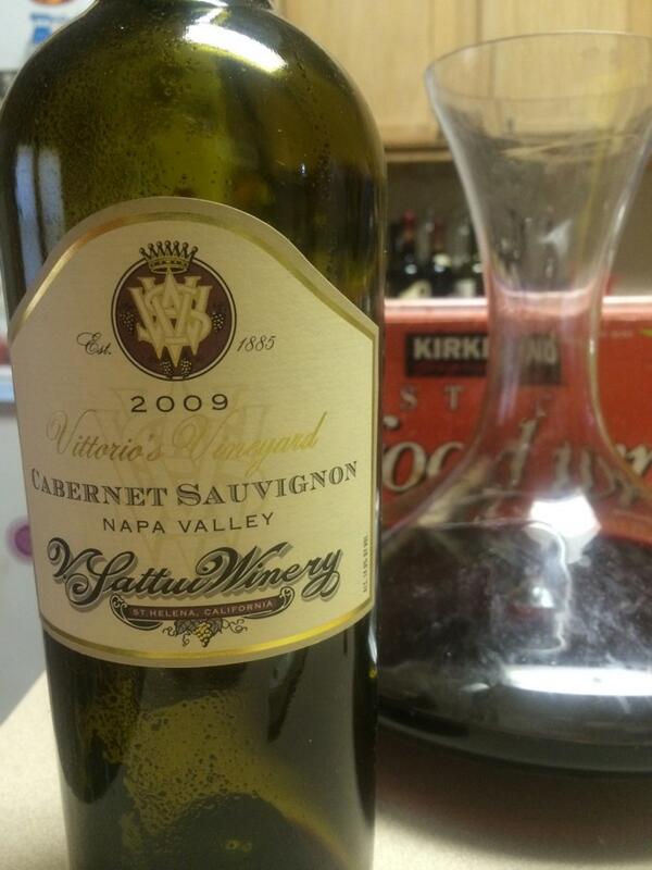 bigsemi65's tweet image. 90+ point cab on a Thursday, I choose YES!! @vsattui. #cab #90points # VSattui  #Vittorio&apos;s