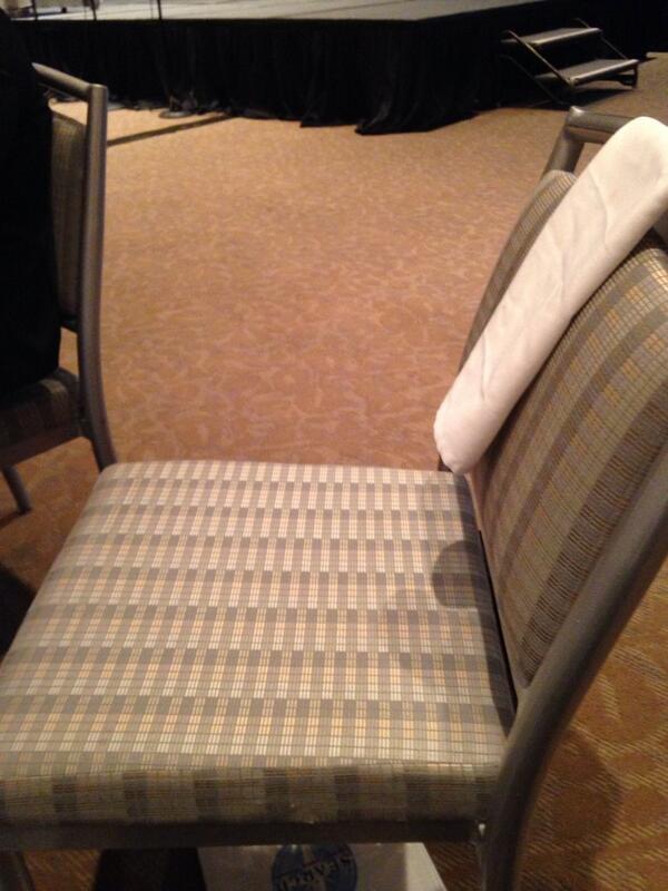 BoydABradshaw's tweet photo. Guess who was sitting here?  Out amazing Past President Todd Burrell #IACAC http://t.co/NOOkKS9EYp