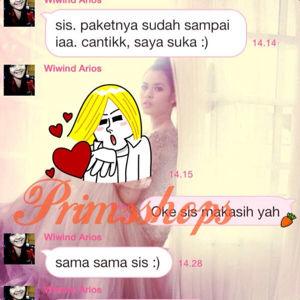 PrimsShops's tweet image. Pelanggan setia di olshopku 😊