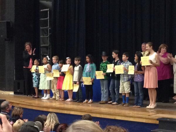 OES Director's Awards Honorees #cougarcubpride