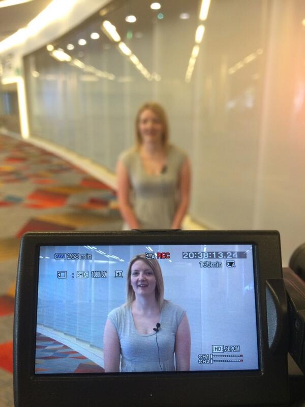 MartinRTP's tweet photo. #IBMRedbooks thought leader @JaneSM19 on a video shoot #ibmimpact #impactres http://t.co/vPhp5AjNck
