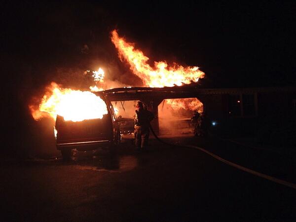 "<a href="/BCFireEMS/">Botetourt Fire & EMS</a>: Crews battle house fire in Daleville. Fire marked under control, no injuries. "