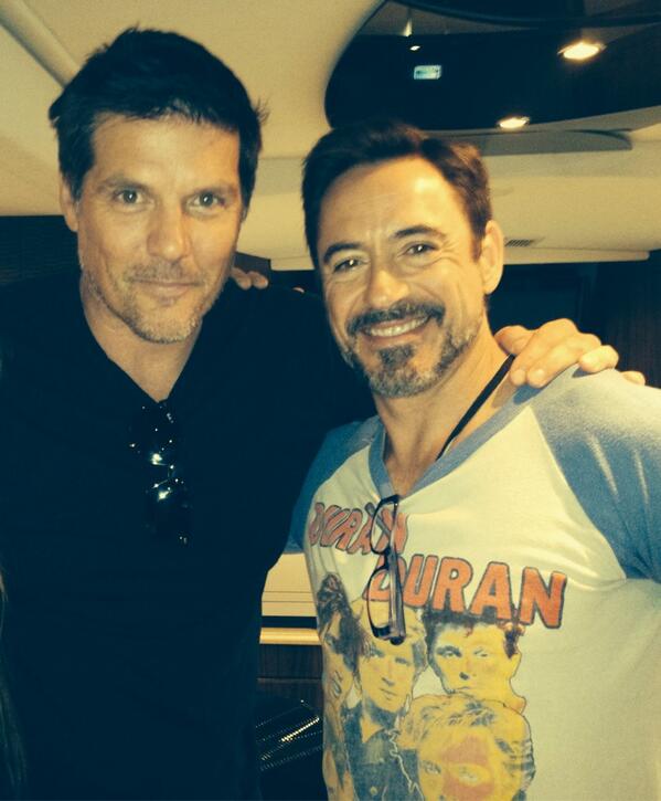 Paul Johansson  & Robert Downey Jr.