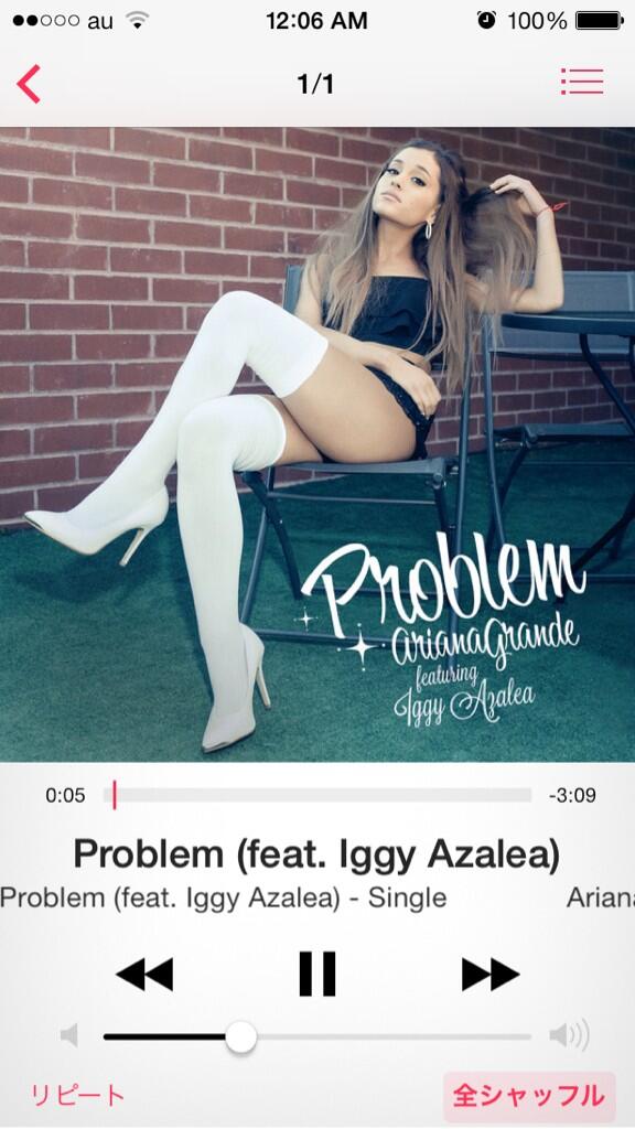 thankunext_arig's tweet image. やっと買えた。Arianaの声とあのリズムが頭から離れない。
ほんとにありがとう😭🙈💕❤️💋🍒🍭👑🎉
本当に1番好きな曲！
@ariana_japan 
 #Problem #ProblemIsNumberOne