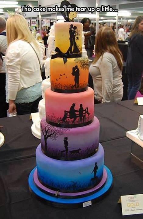 tym4learning's tweet photo. Perfect wedding cake. http://t.co/LNpRk2Bfan
