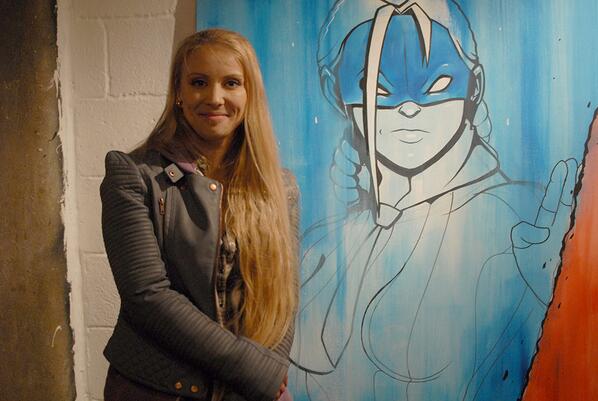 SBGamesGadgets's tweet photo. Last night .@itsJuliaHardy at #UltraSFIV event. http://t.co/dWwdw8nQcw