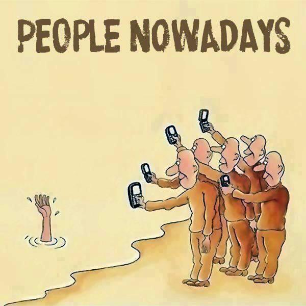 tym4learning's tweet photo. People nowadays and the new phone culture http://t.co/kC3WYgCKNl