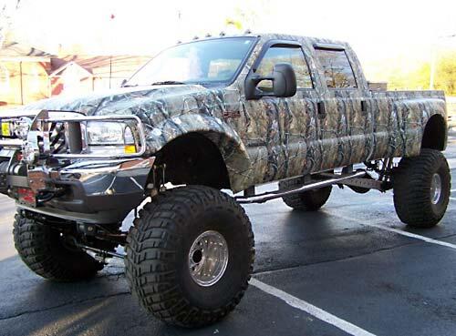 LiftedVehicles's tweet image. Camo lifted Ford!!