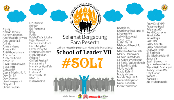 sol_unpad's tweet image. Selamat bergabung kepada para peserta LKMM : #SOL7  . Semangat berjuang!! @BEMFPIKUNPAD @BPMFPIKUnpad