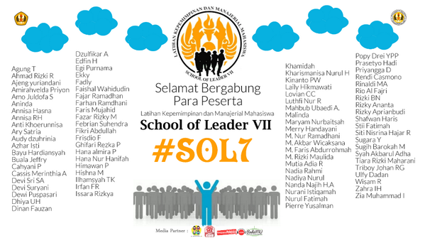 sol_unpad's tweet image. Selamat bergabung kepada para peserta LKMM : #SOL7 . Semangat berjuang!