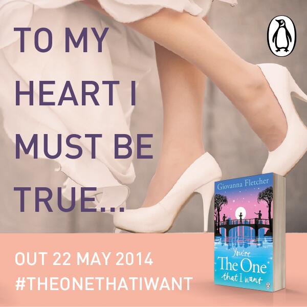 MrsGiFletcher's tweet photo. RT to win a signed copy of #TheOneThatIWant I’ll pick TWO winners at random. ’To my heart I must be true…’ Xx http://t.co/et0jOF8YLU