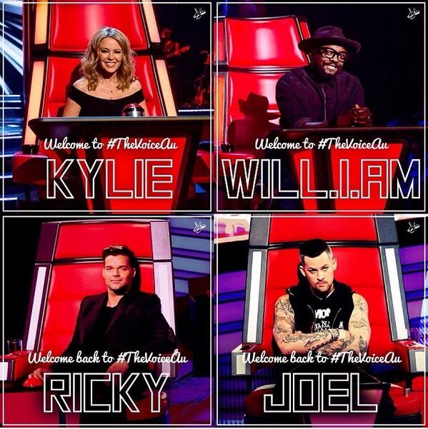 thehayleyjensen's tweet photo. Will they turn?! Find out WEDNESDAY 7:30pm on Nine/Win #thevoiceau #blindauditions http://t.co/RKsQFIqkjK