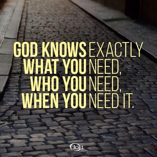 He knows the plans He has for you! Be Blessed!
