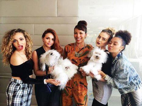 LittleMixOffi17's tweet photo. The girls yesterday in Syco http://t.co/E5LQDgrO5x