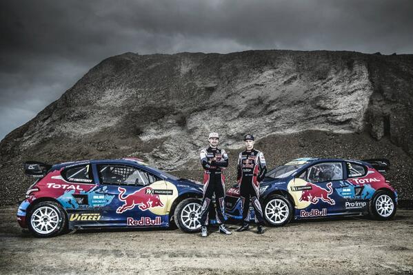 Check out this album of the unveiling of <a href="/Peugeot/">Peugeot</a> -Hansen 2014 #WorldRX cars- on.fb.me/1pVEqfu