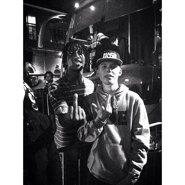 TDEworld's tweet photo. Me and @MackWop last night in Amsterdam http://t.co/EfusYDnI5d