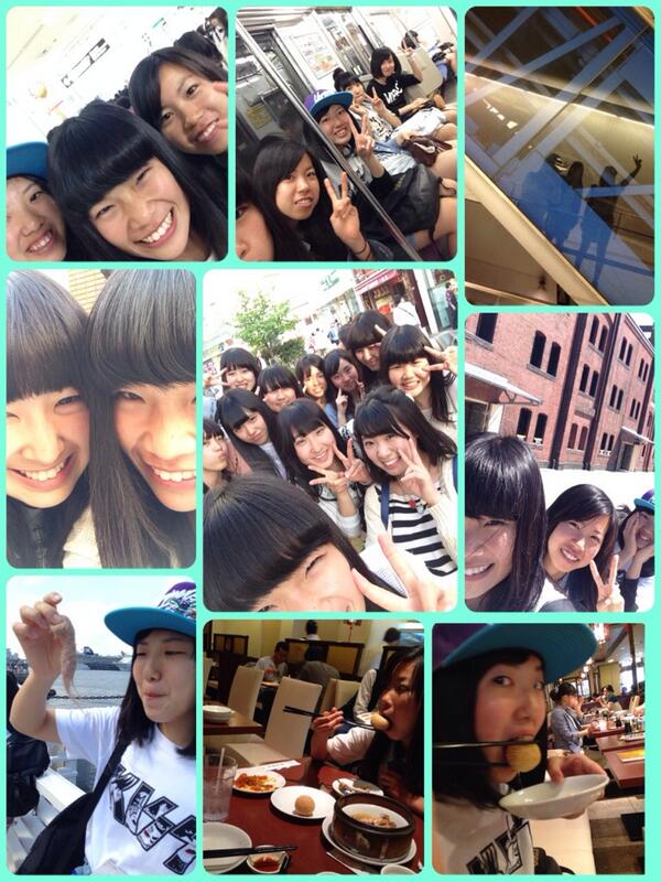 g_akinko's tweet photo. 遠足ー！帰りに7女♡ なんもしなかったけど中華街楽しかった(",_')←
からのてんぴと約1時間半ーヽ(；▽；)ノ
すげー面白かったww http://t.co/bpBBhutRJD